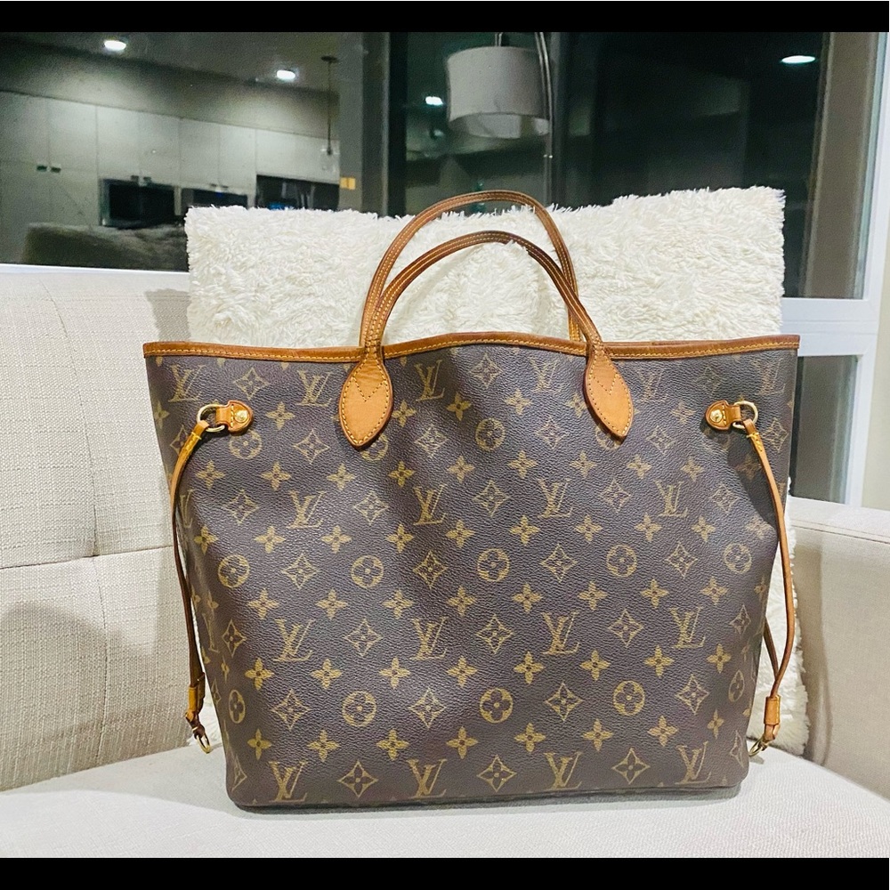 Louis Vuitton Classic Brown Monogram Tote